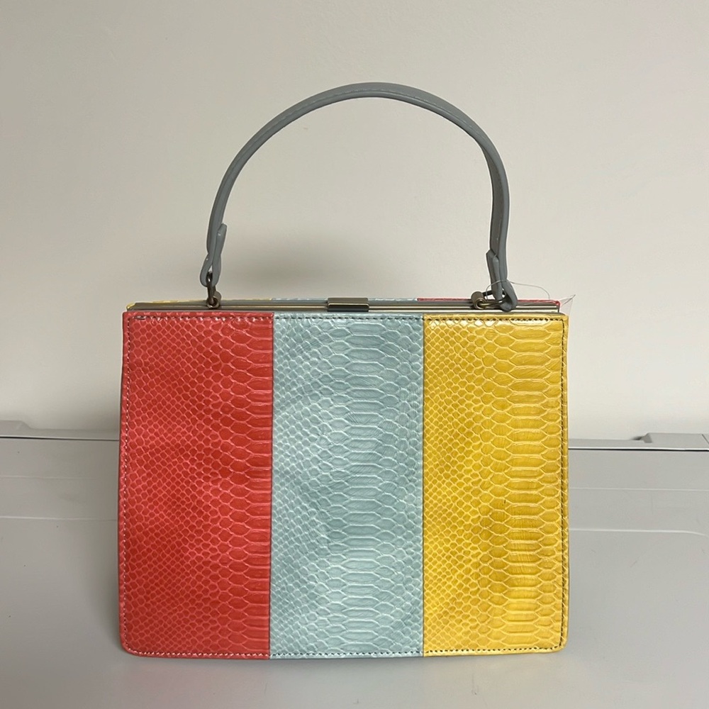 NWT Anthropologie Street Level purse 11” x 9”